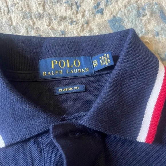 Ralph Lauren polo men’s polo shield 1967 Classic Fit Mesh Polo Shirt XS - Picture 4 of 4